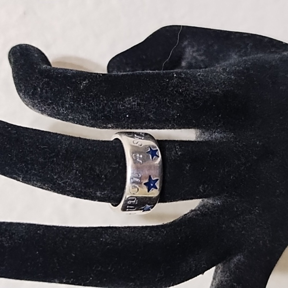 925 Star Ring - image 1